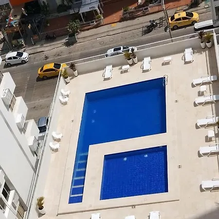 Hermoso Apto, Vista Parcial Al Mar Y Al Centro Histórico De De Indias Cartagena