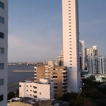 Hermoso Apto, Vista Parcial Al Mar Y Al Centro Histórico De De Indias Cartagena