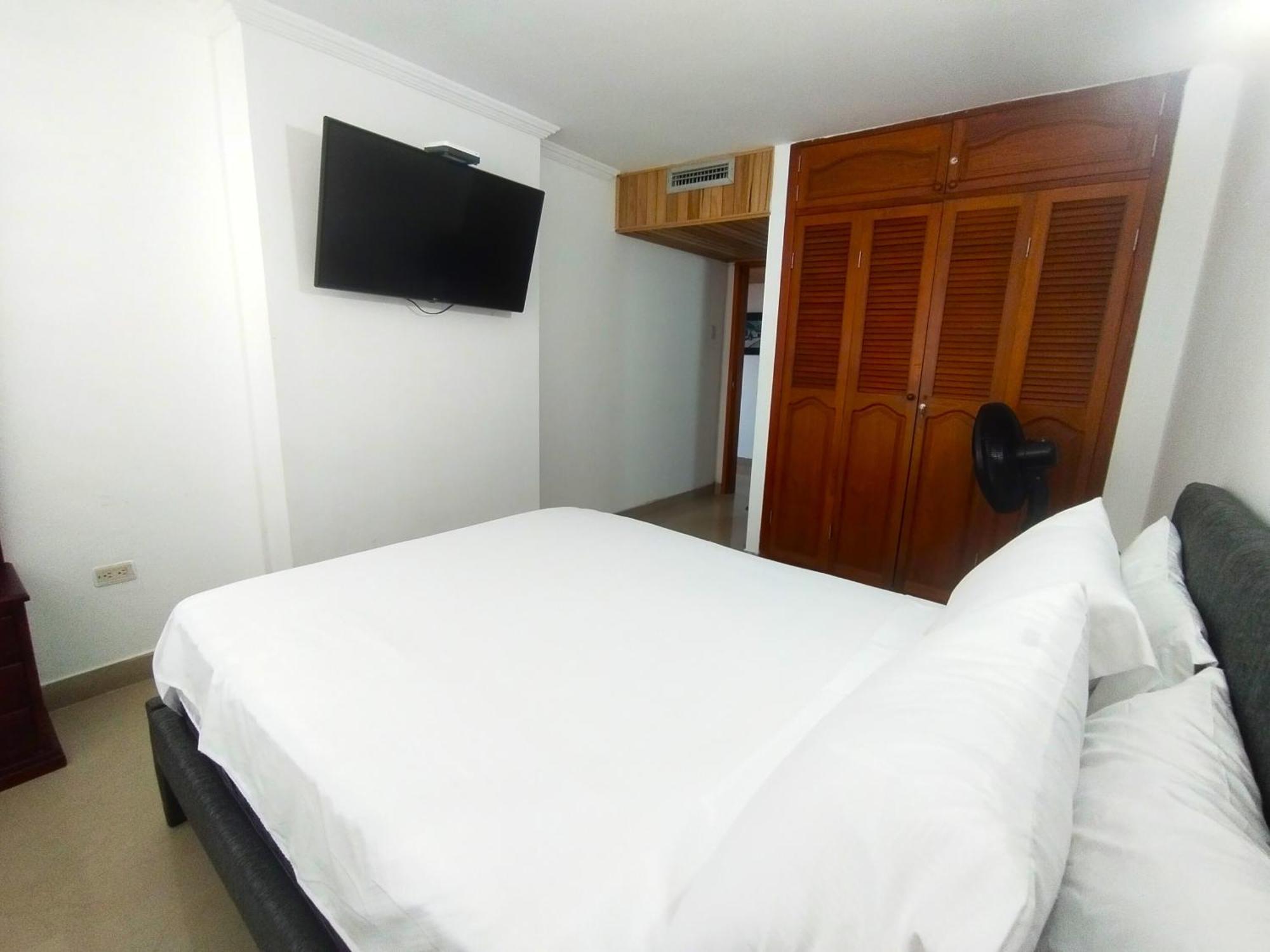 Hermoso Apto, Vista Parcial Al Mar Y Al Centro Histórico De De Indias Apartamento Cartagena