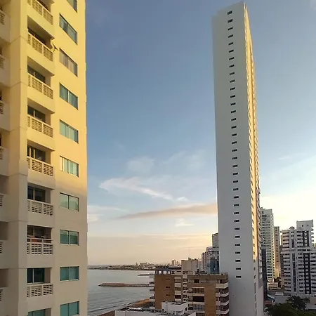 Hermoso Apto, Vista Parcial Al Mar Y Al Centro Historico De De Indias