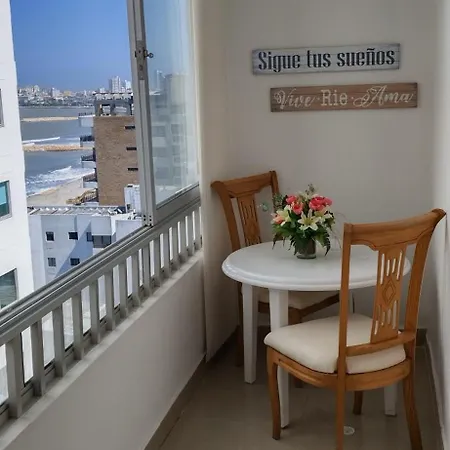 Hermoso Apto, Vista Parcial Al Mar Y Al Centro Historico De De Indias Apartment *
