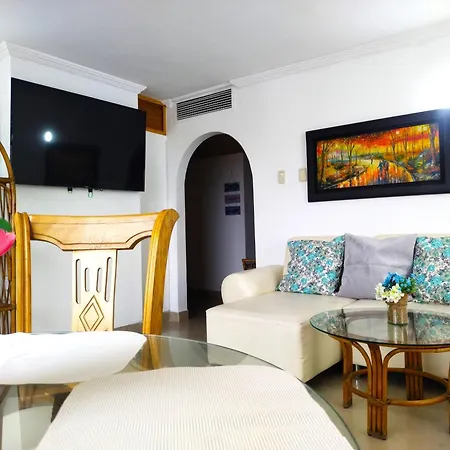 Hermoso Apto, Vista Parcial Al Mar Y Al Centro Historico De De Indias Apartment *
