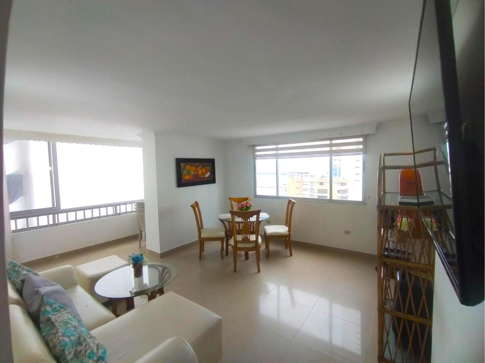 Hermoso Apto, Vista Parcial Al Mar Y Al Centro Histórico De De Indias Apartamento