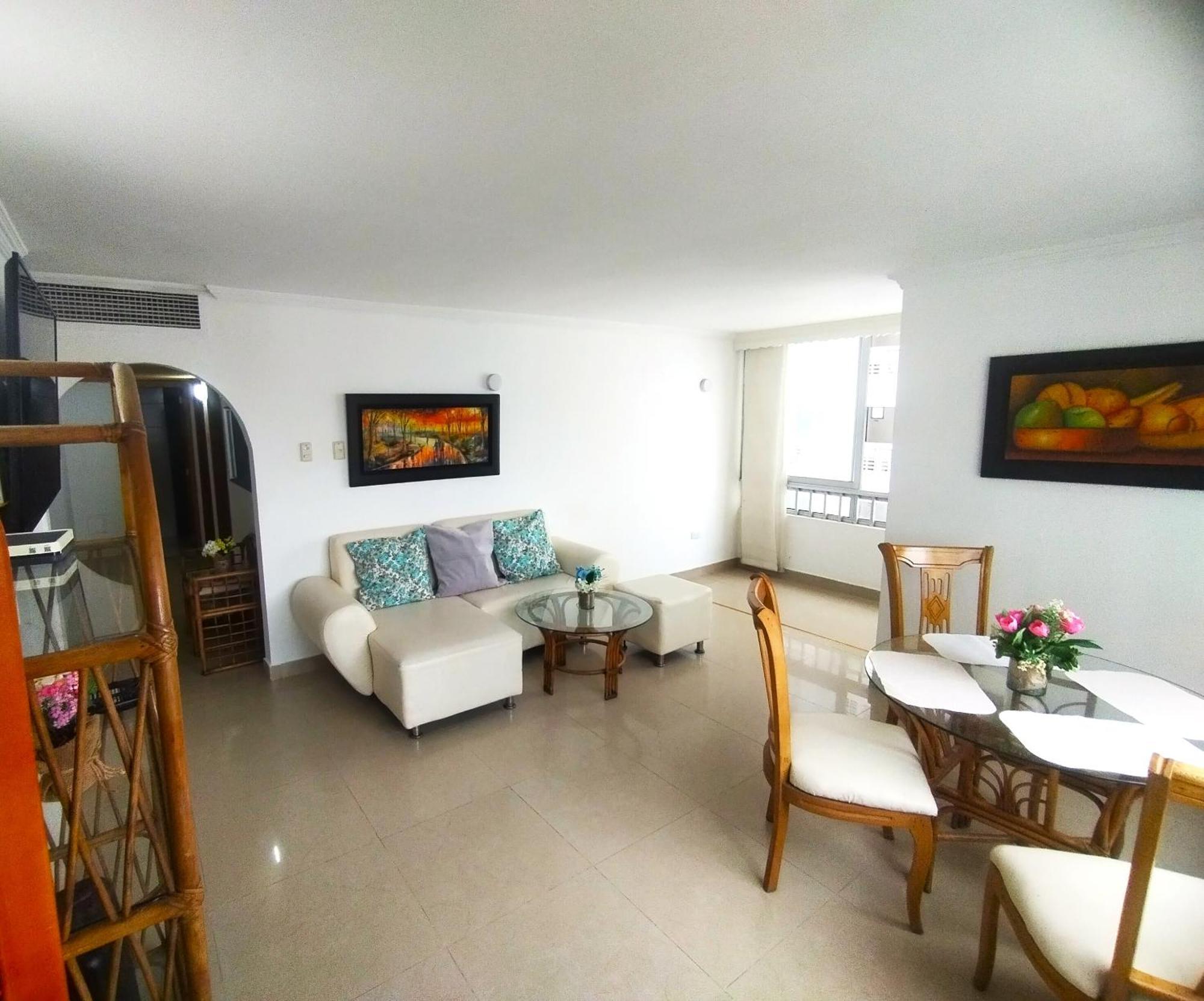 Apartamento Hermoso Apto, Vista Parcial Al Mar Y Al Centro Histórico De De Indias *